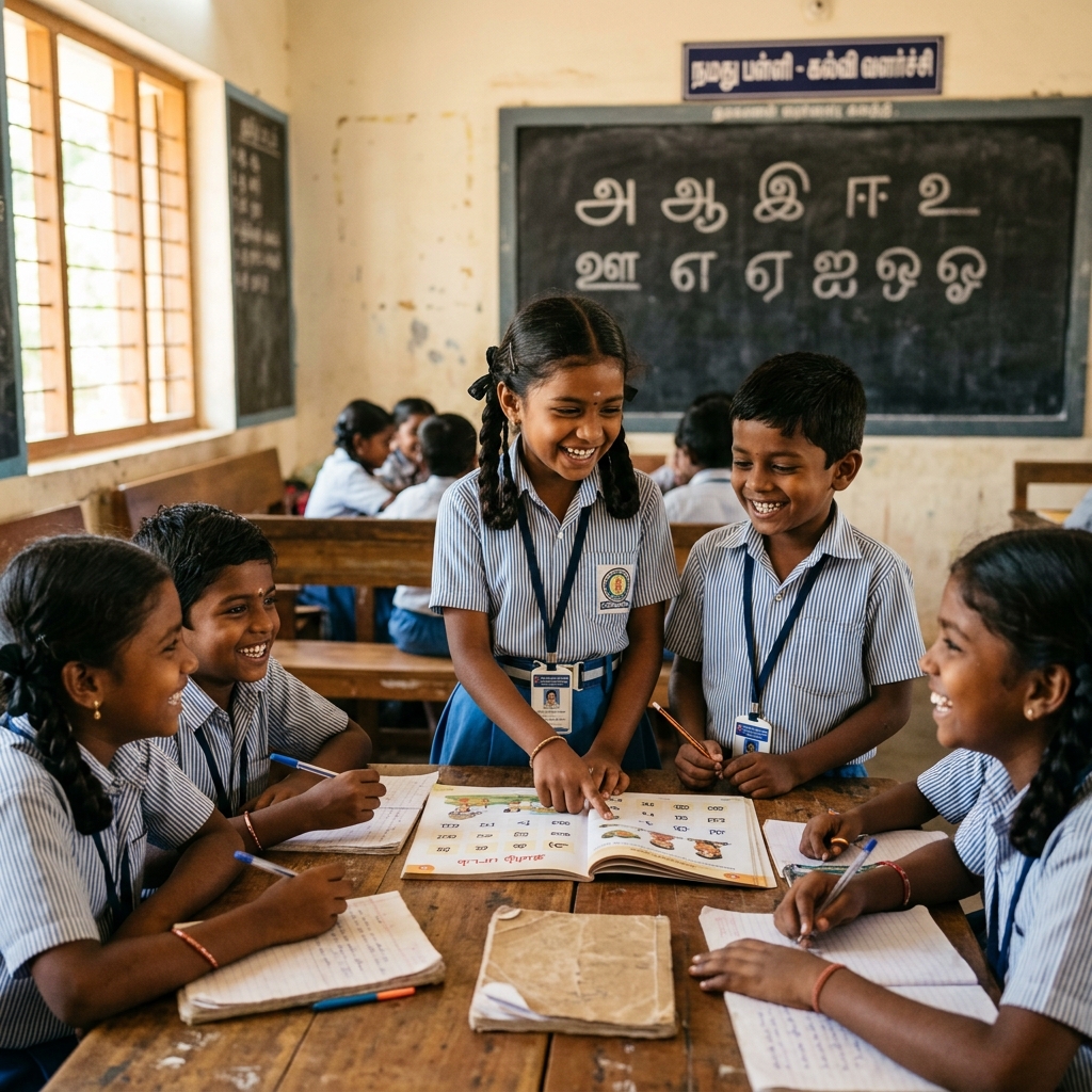 Kalvi education empowerment in Tamil Nadu